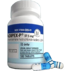 Adipex Phentermine – 100 tab 37,5 mg Teva