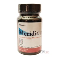 Meridia Sibutramin 20 mg 30 kapsula