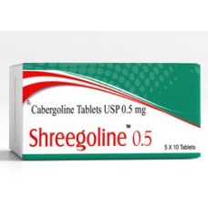Shreegoline 0.5mg - Cabergoline Shree 50tab